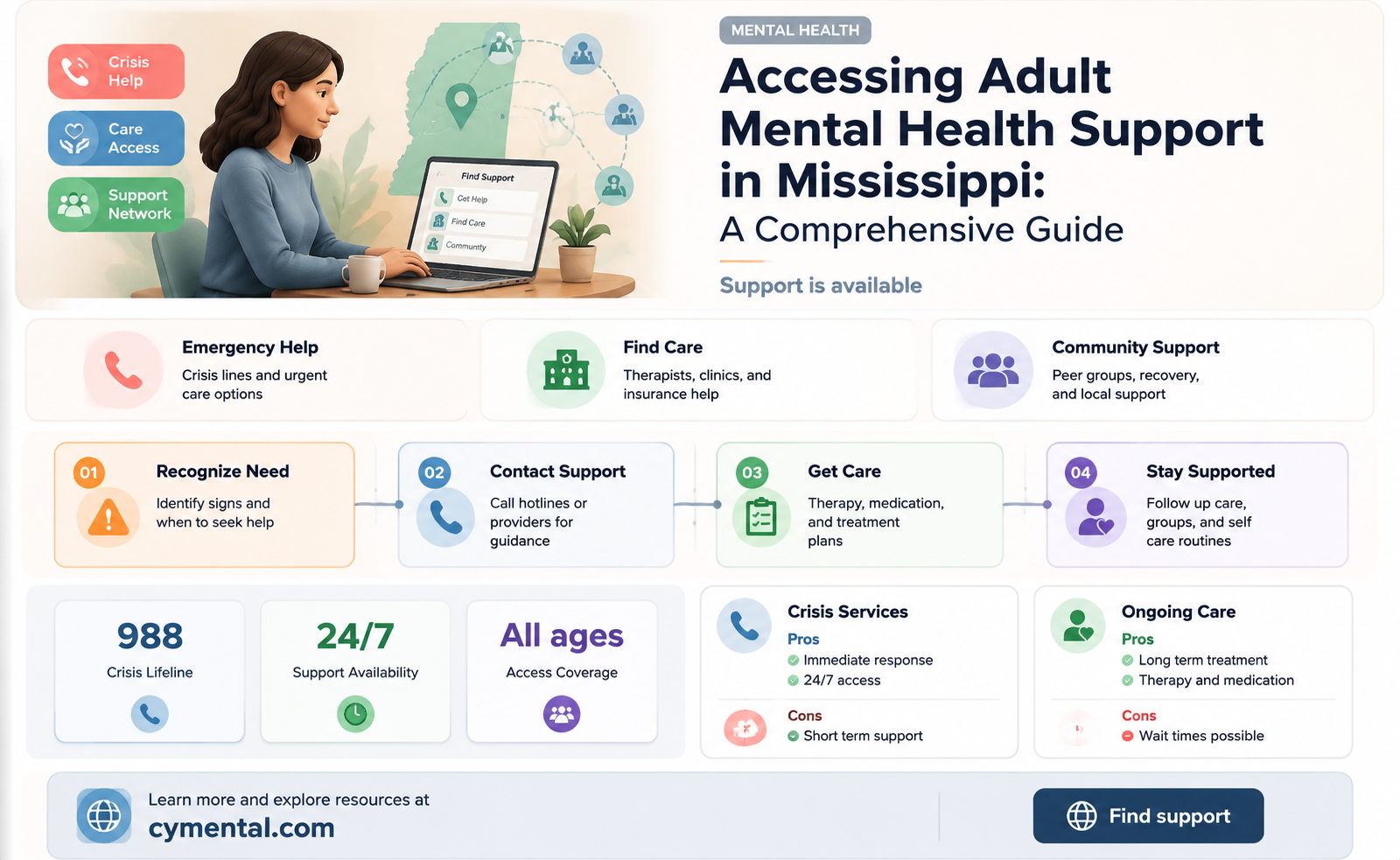 how can you get an adult mental help in mississippi