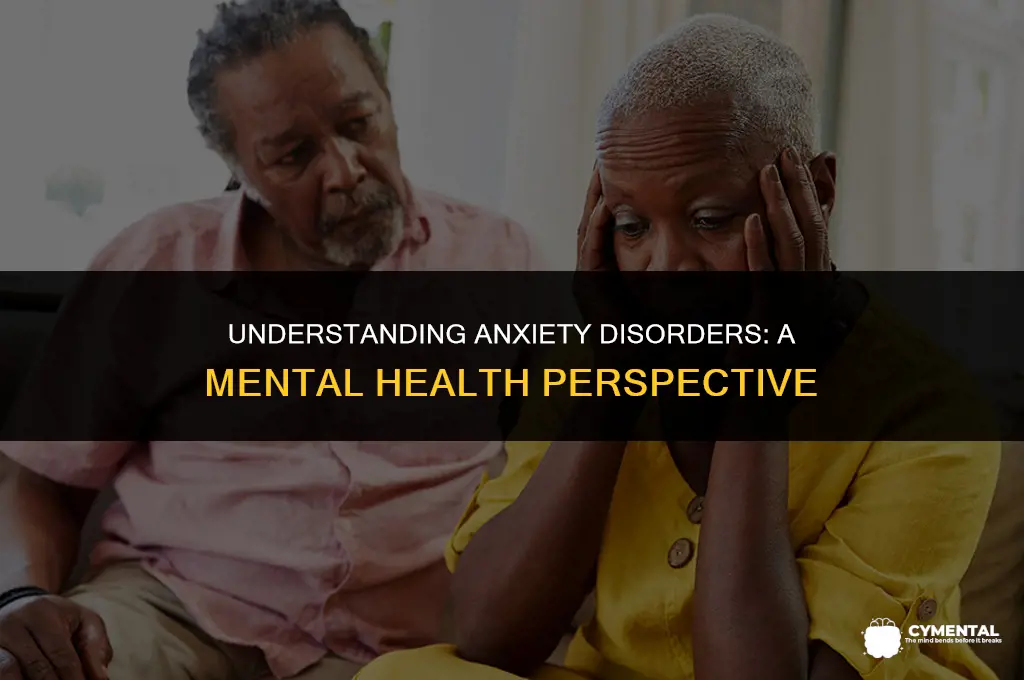 are anxiety disorders a mentall ill ess