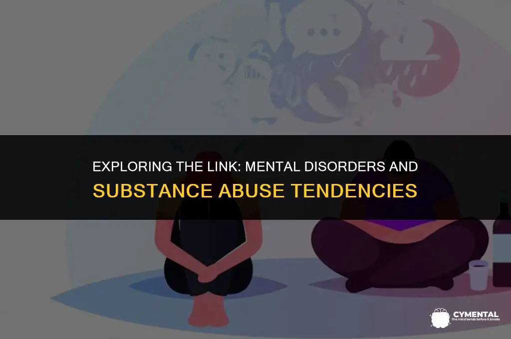 are certain mental disorders more likely to abuse certain drugs