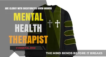 Exploring Mental Health Waivers for Clergy with Doctorates