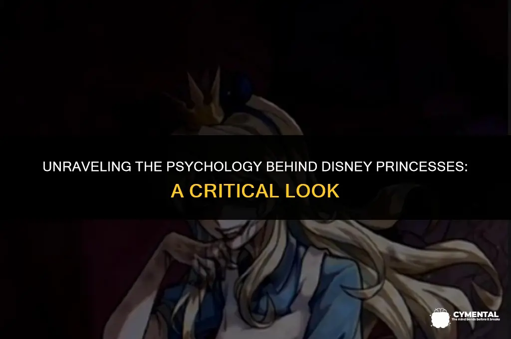 are disney princesses based off of mental disorders