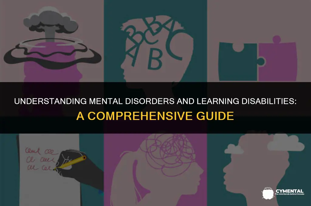 are mental disordereds considered learning disabilities