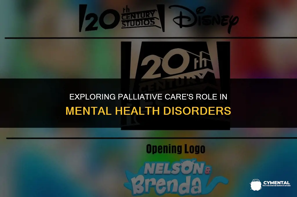 are mental disorders covered by palliative care
