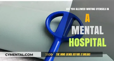 Navigating Mental Health Facilities: The Policy on Writing Utensils