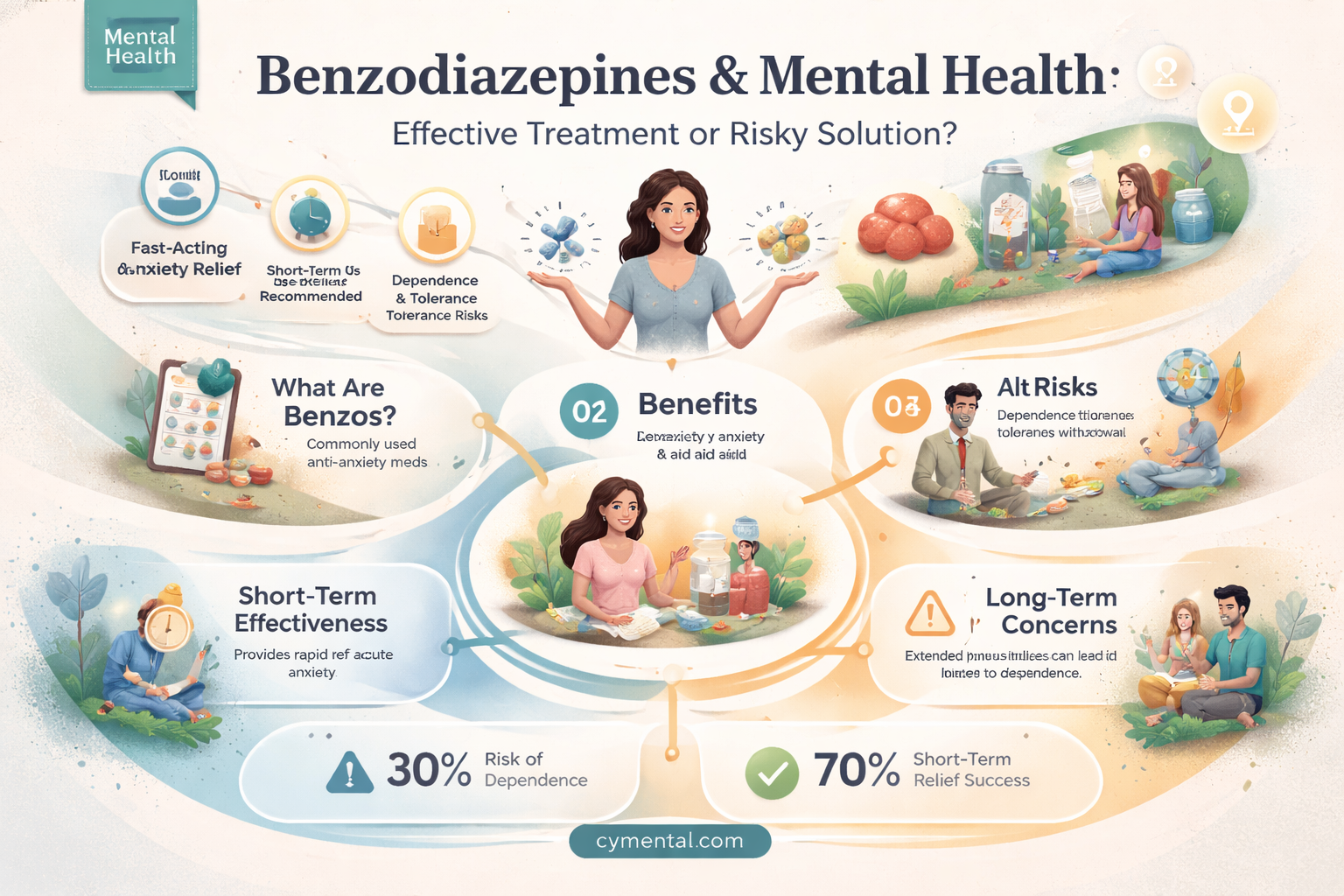 do benzo help mental proplems