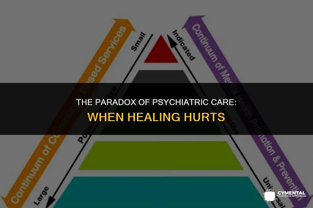 can a mental hospital make you worse