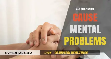 Exploring the Link: Epidural Anesthesia and Mental Health Concerns