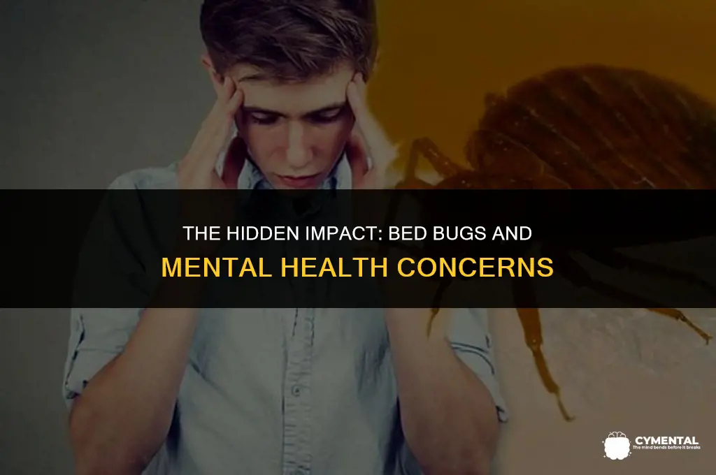 can bed bugs cause mental health