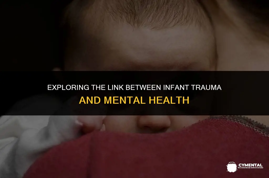 can being dropped as a baby cause mental illness