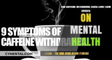 Exploring the Impact of Caffeine Withdrawal on Mental Health
