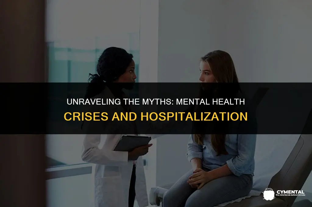 can crisis force you to go to a mental hospital