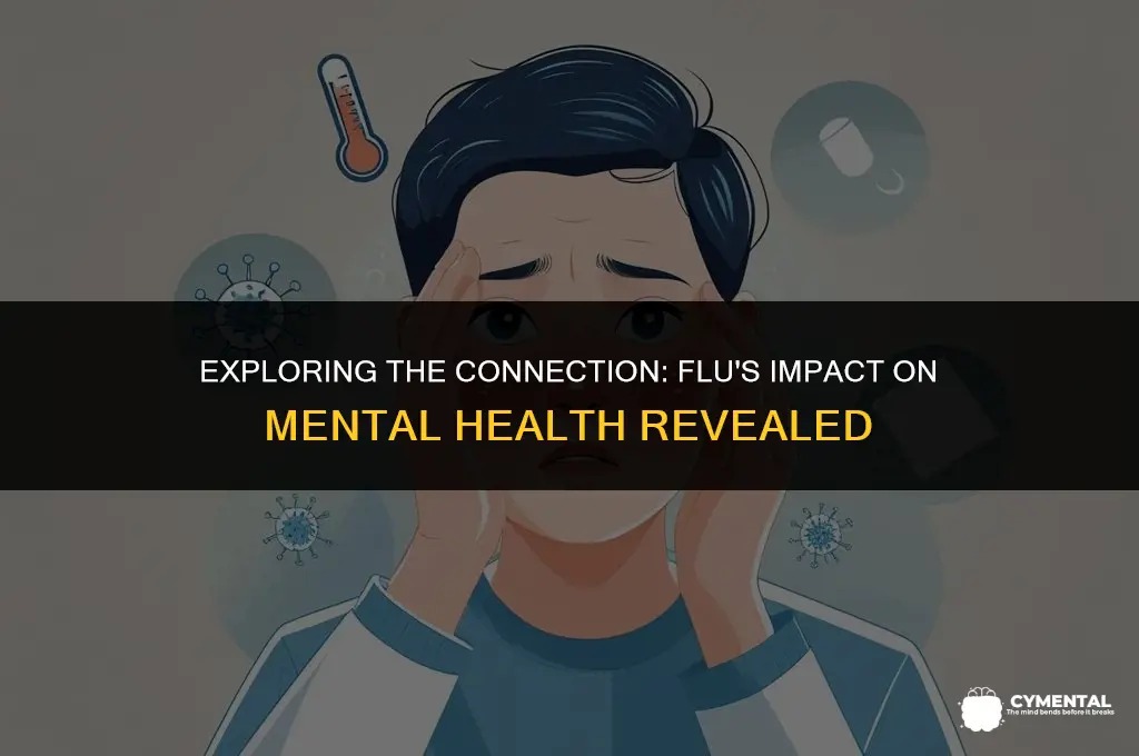 can flu affect mental health
