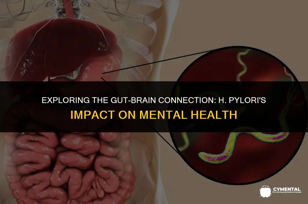 can h pylori affect mental health