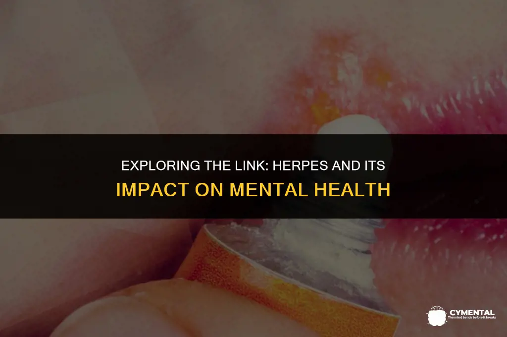 can herpes affect your mental health