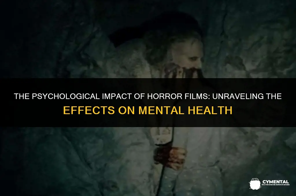 can horror movies affect your mental health