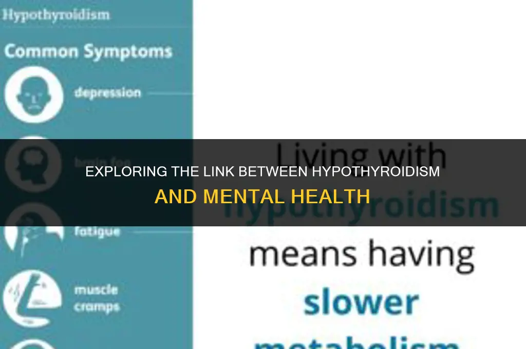 can hypothyroidism affect mental health
