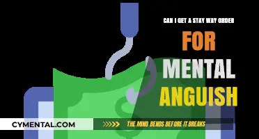 Seeking Relief: Can You Obtain a Stay-Away Order for Mental Anguish?