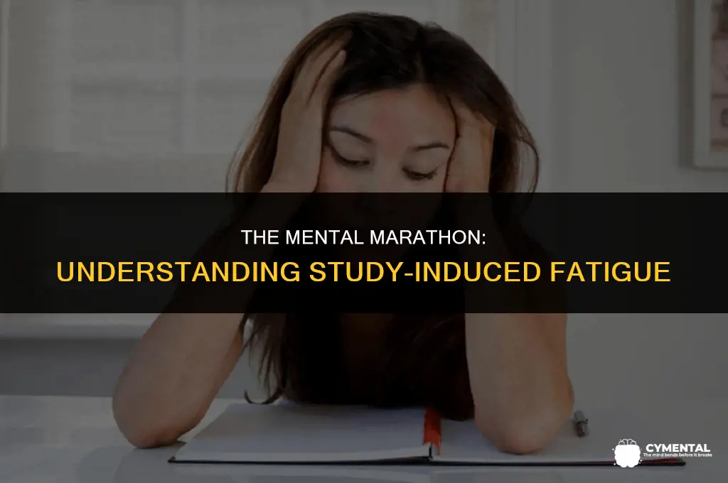 can i get mentally fatigued from studying