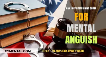 Seeking Legal Protection: Restraining Orders for Mental Anguish