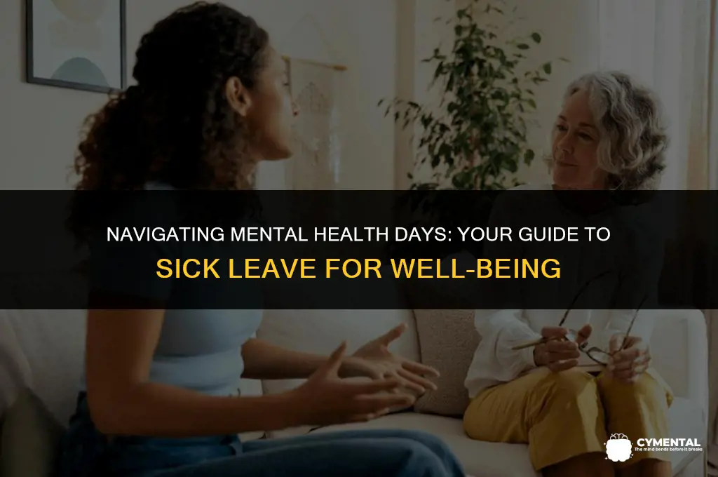 can i get sick leave for mental health