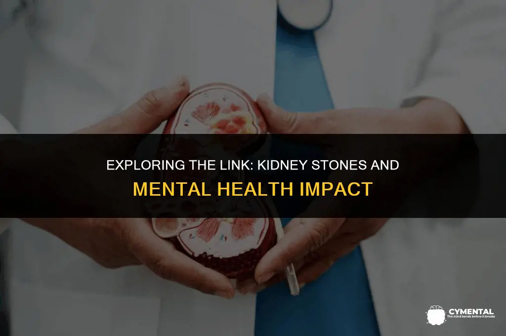 can kidney stones affect mental health