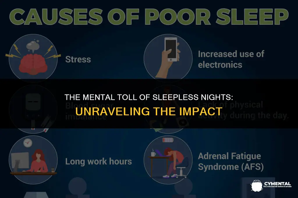 can lack of sleep affect you mentally