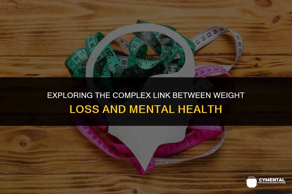 can losing weight affect your mental health