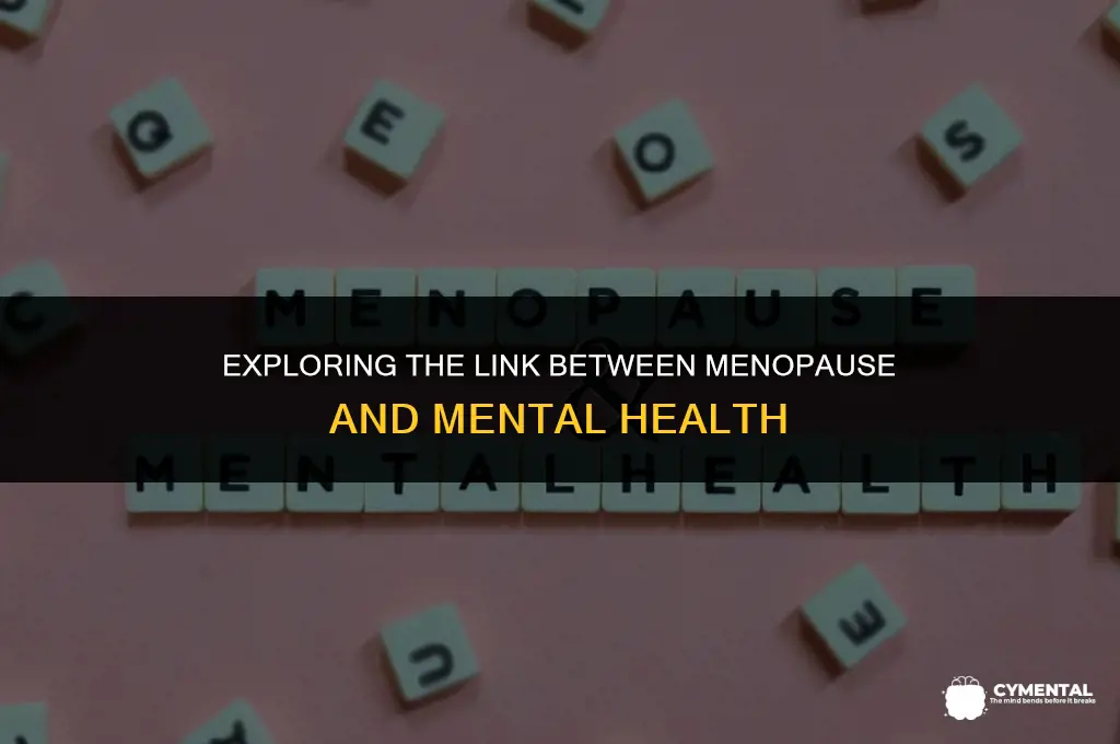 can menopause affect mental health
