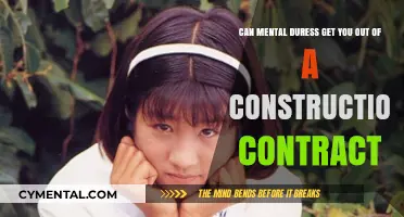 Navigating Mental Duress: A Guide to Construction Contract Relief