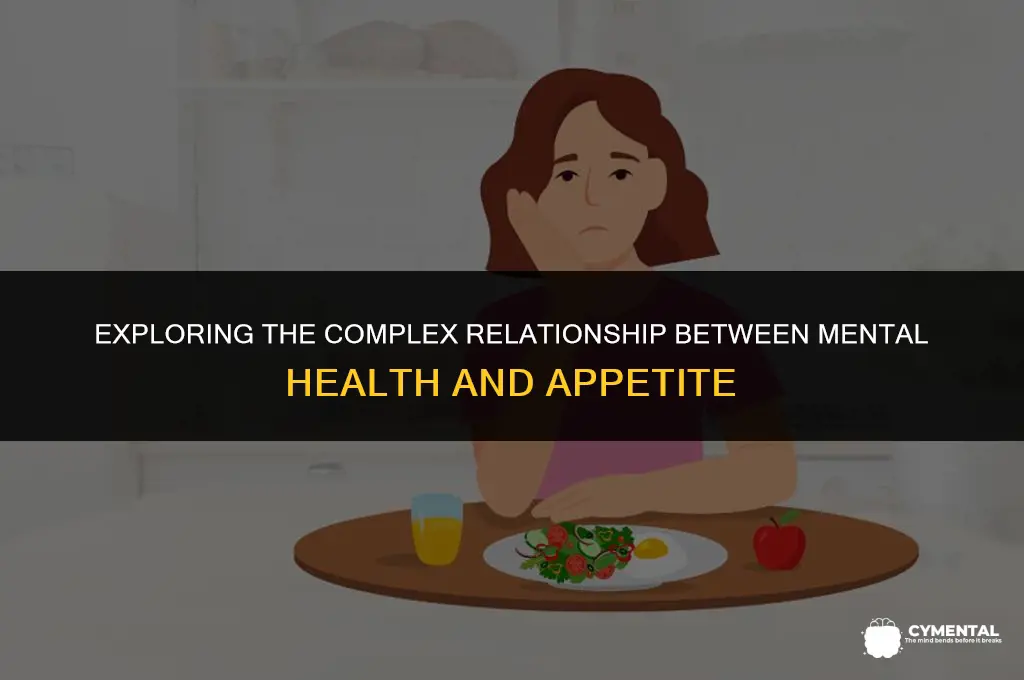 can mental health affect appetite