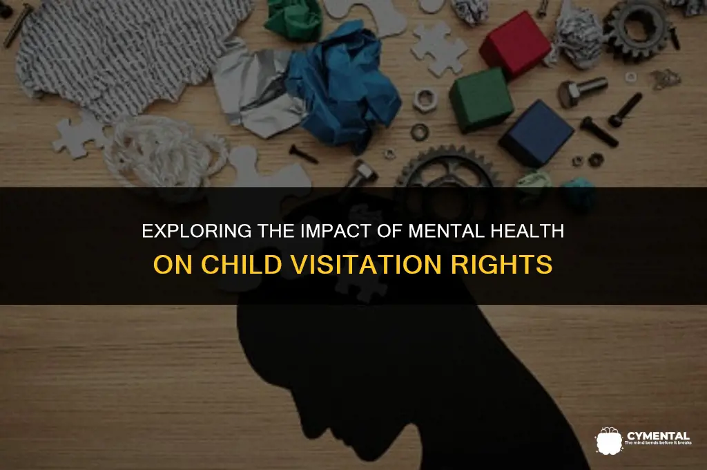 can mental health affect child visitation