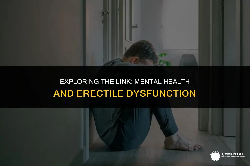 can mental health affect erectile dysfunction