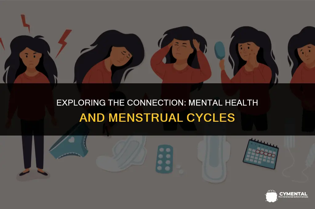 can mental health affect periods