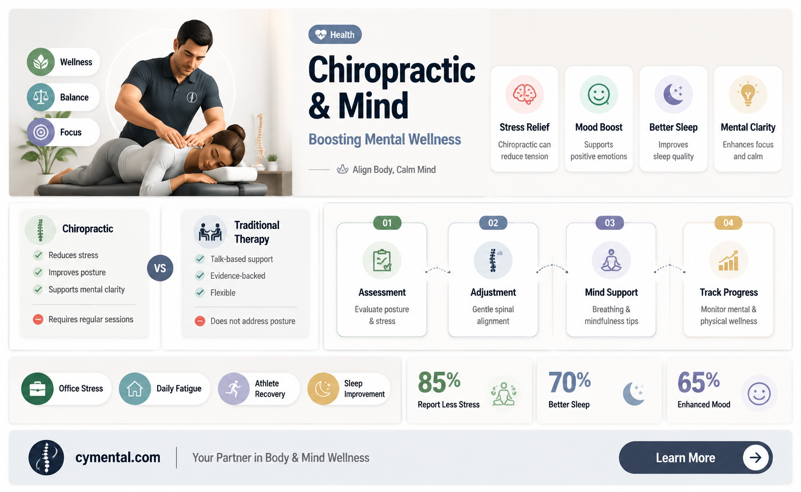 can chiropractic help mental health