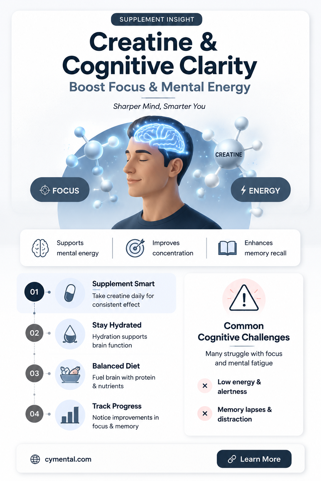 does creatine help mental focus