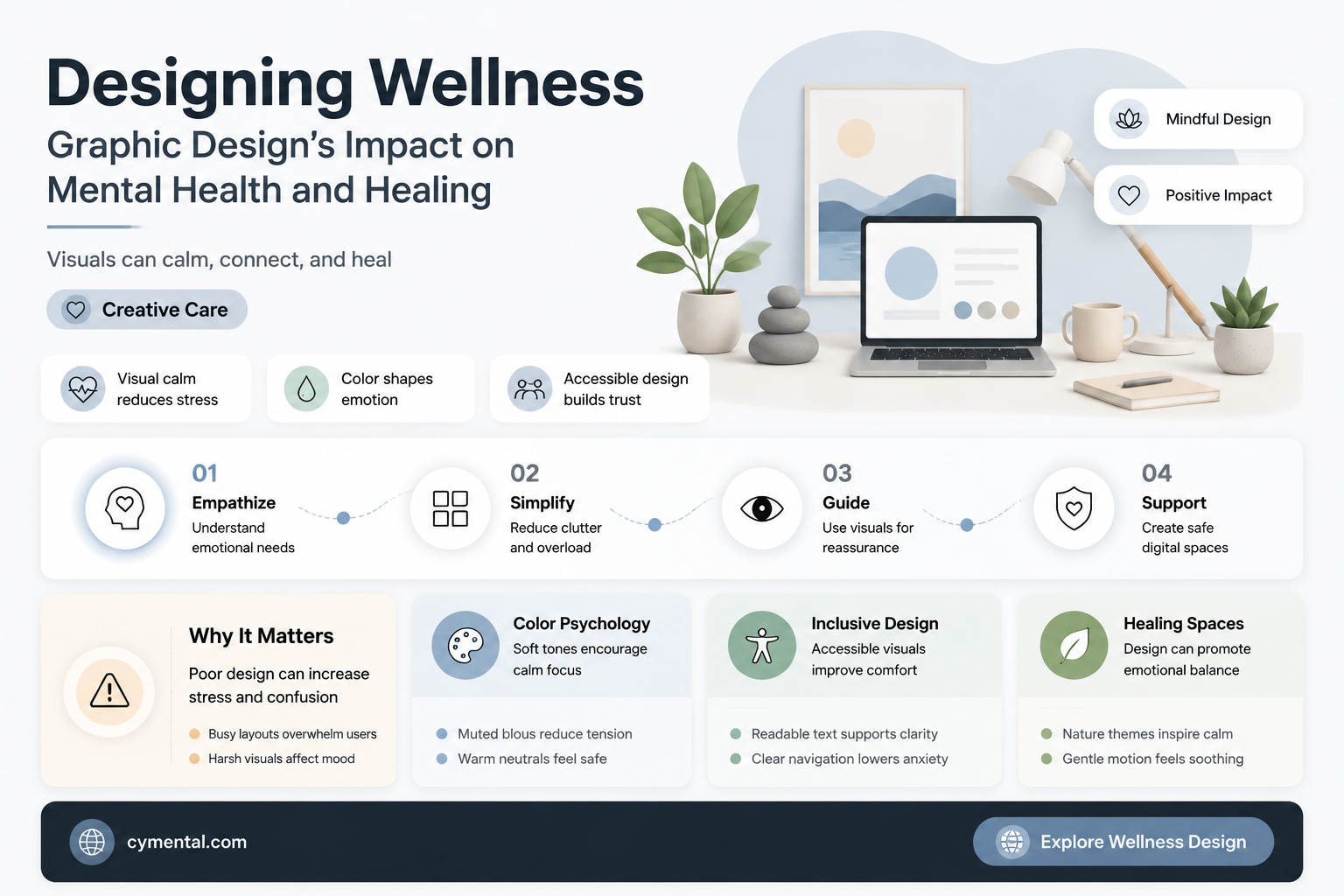 how can graphic design help mental health
