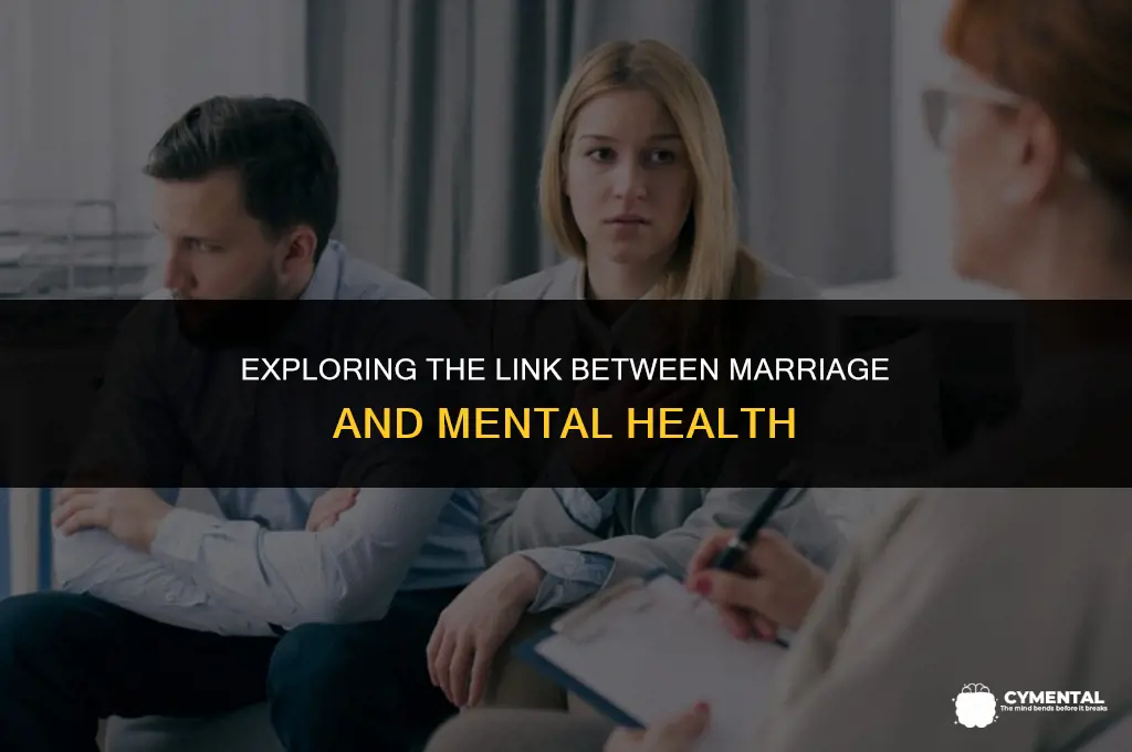 does marraige make your mental healther better