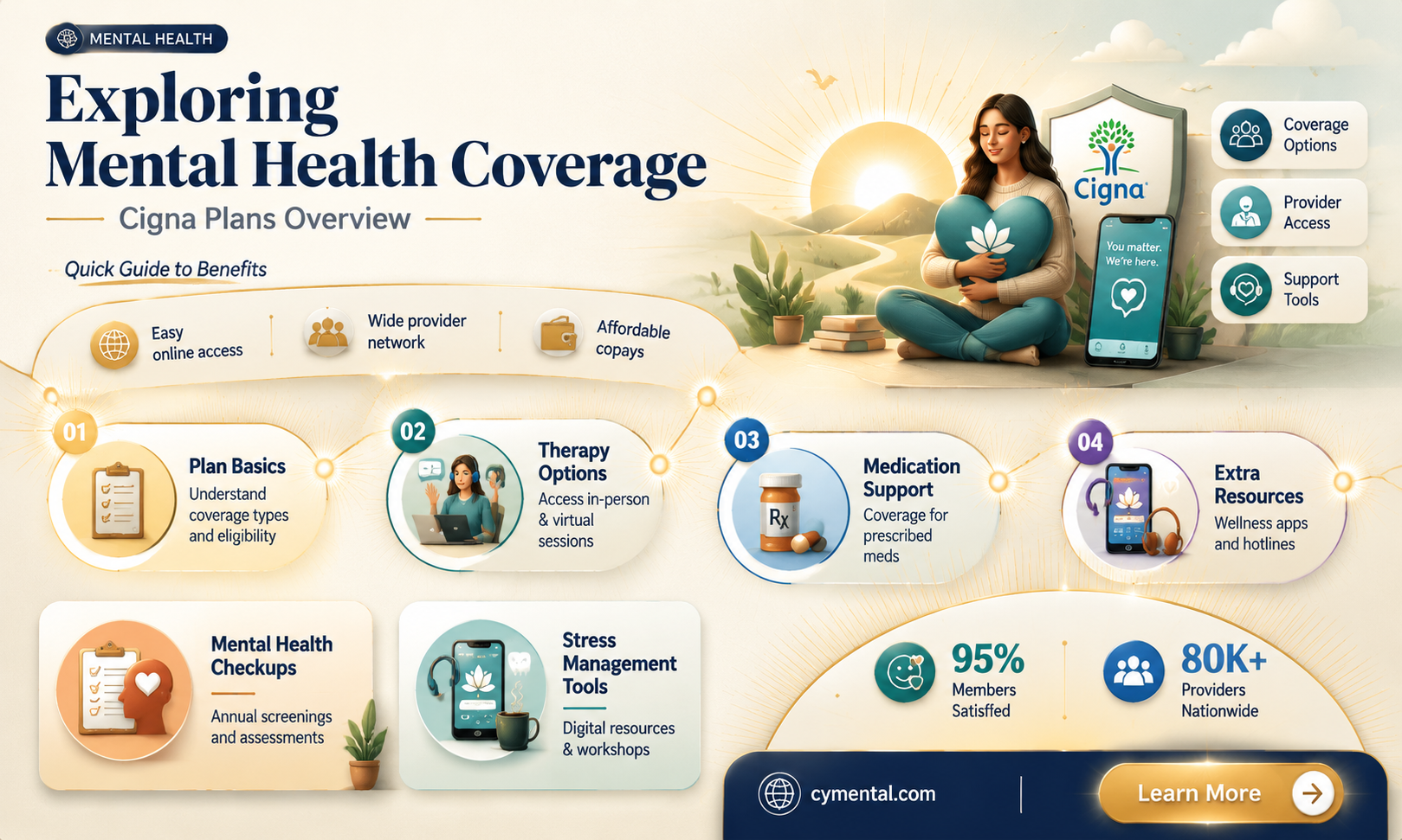 does cigna cover mental health