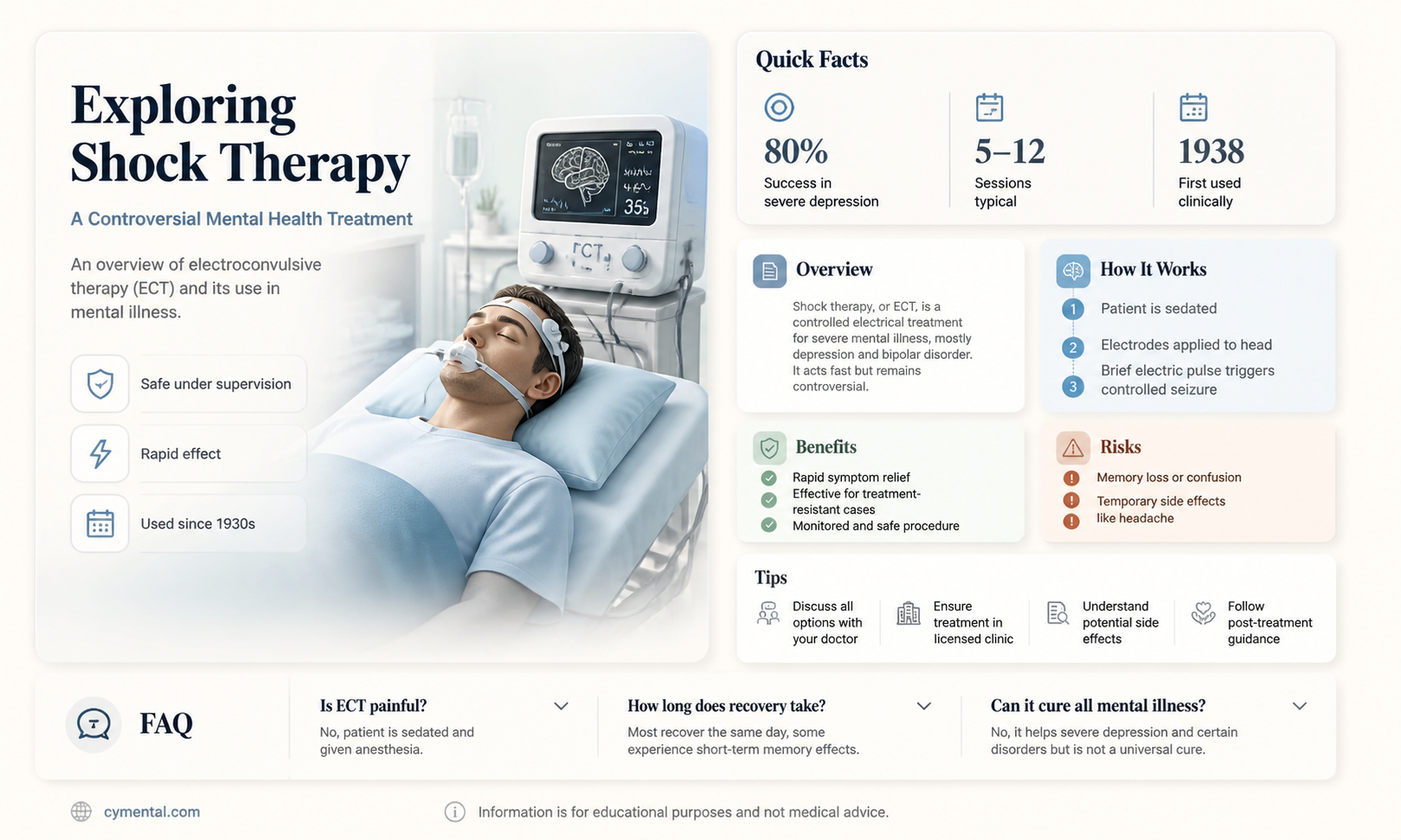 can a mental patient get shock therapy