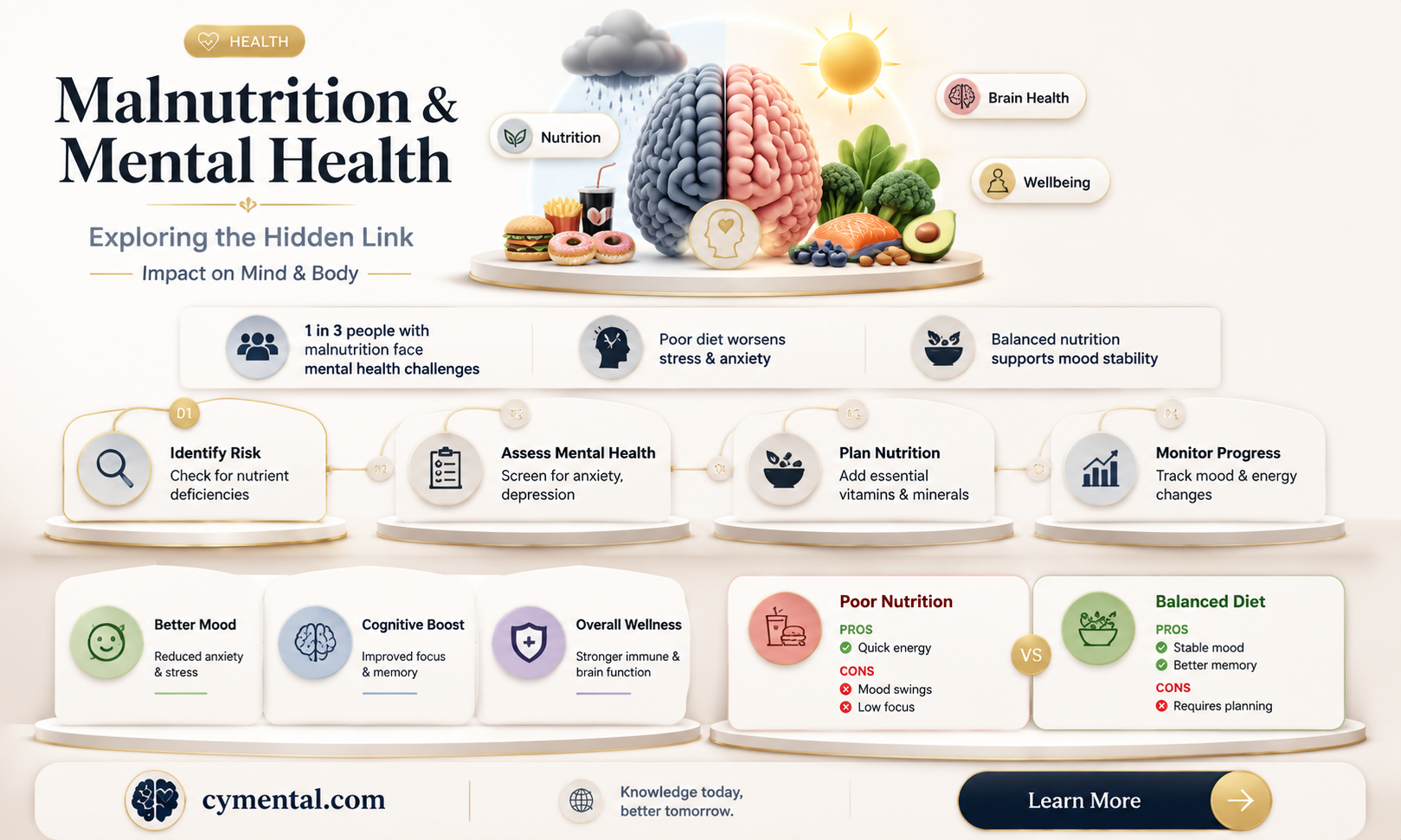 can malnutrition cause mental problems
