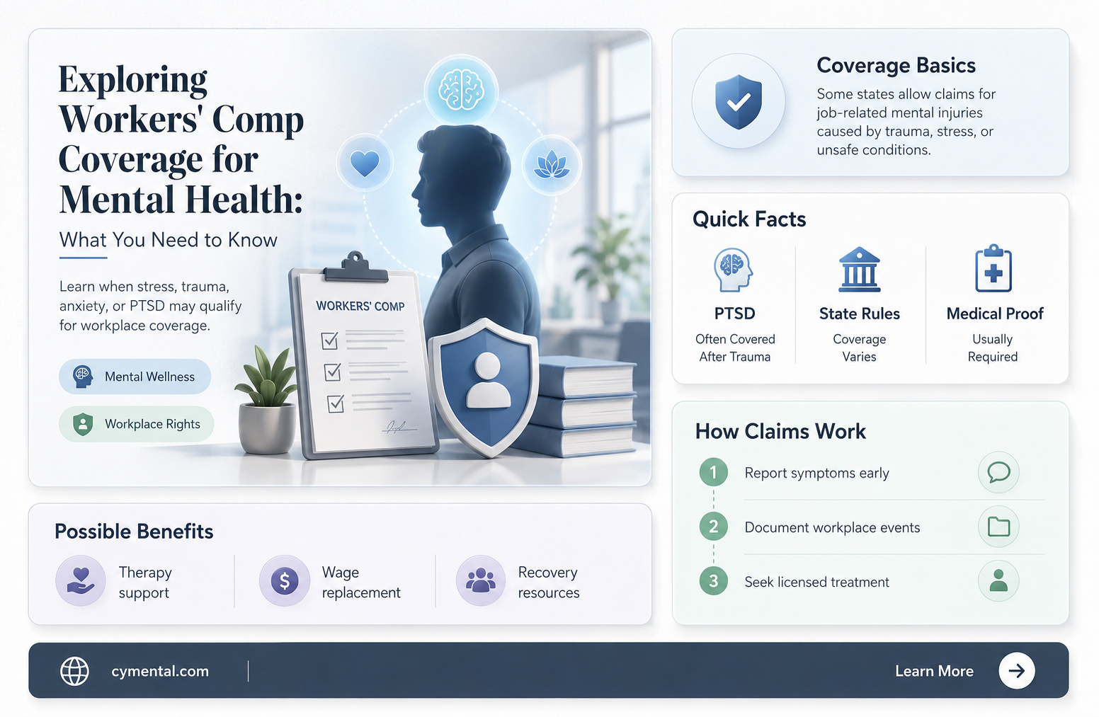does workers comp cover mental health
