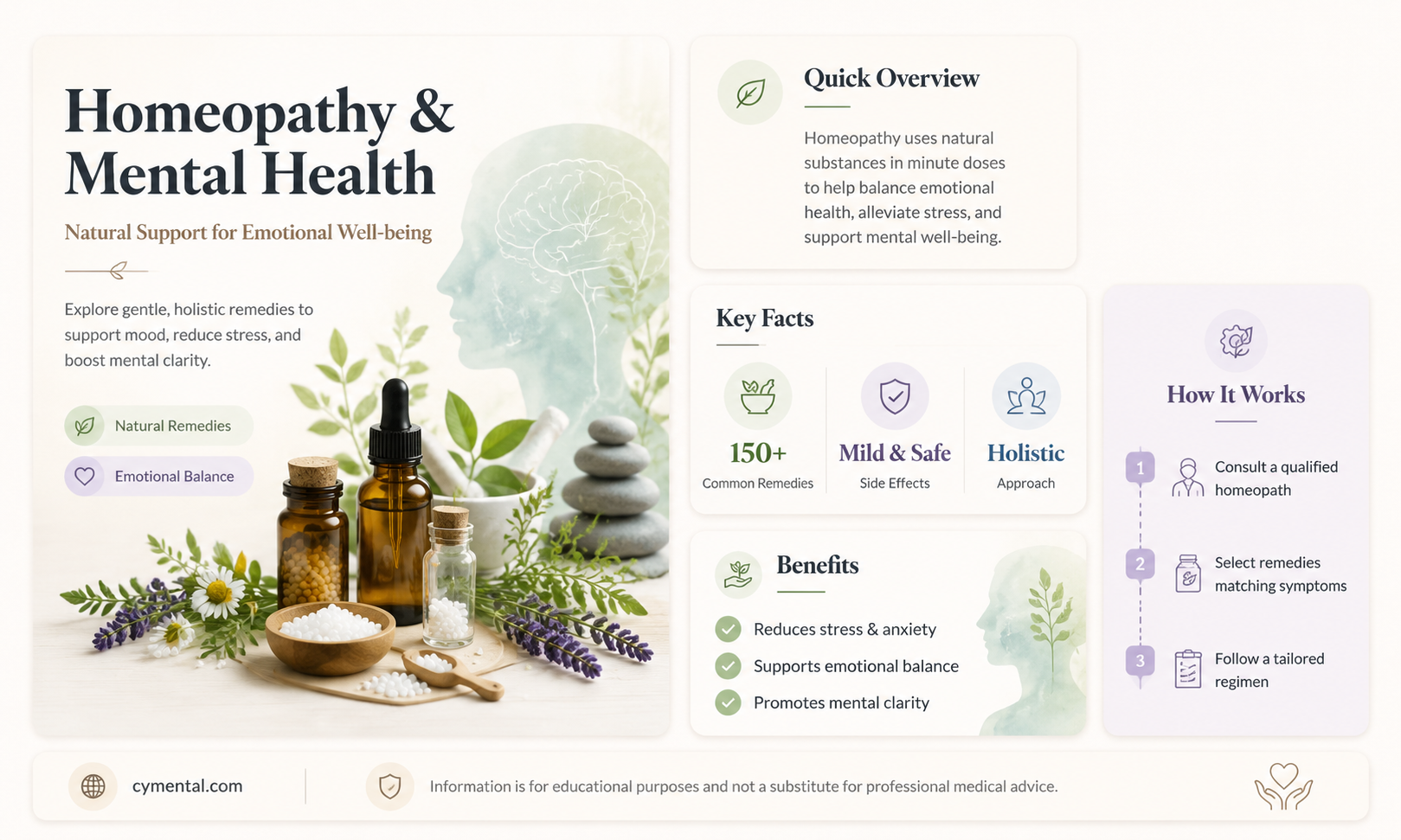 can homeopathy help mental health