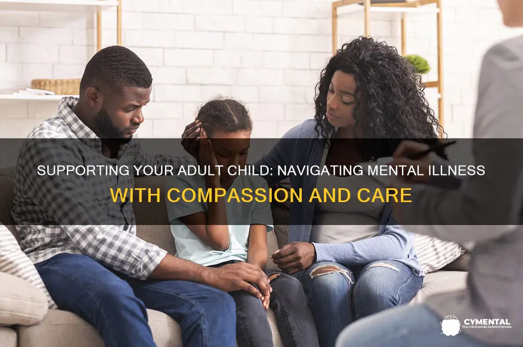 how can i help my adult child with mental illness