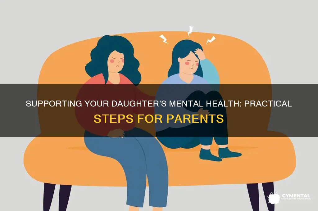 how can i help my daughter with her mental health