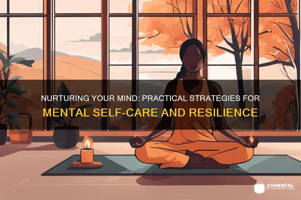 how can i help myself mentally