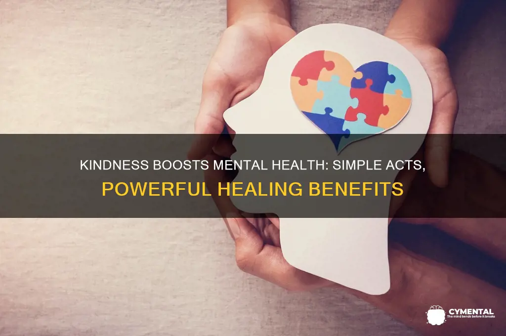 how can kindness help your mental health