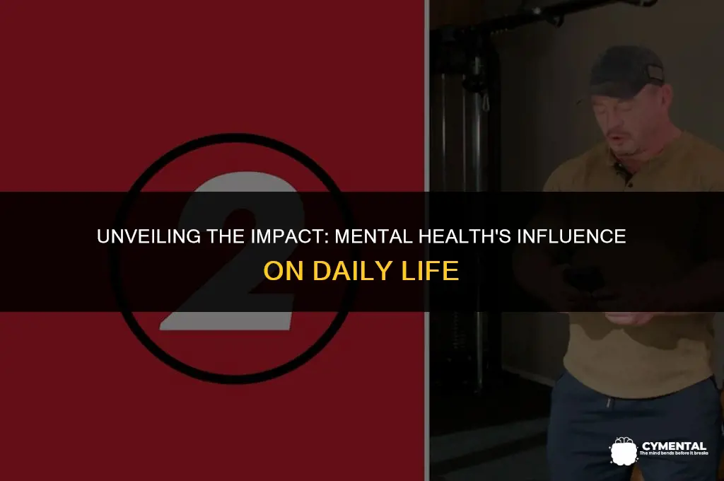 how can mental health affect someone