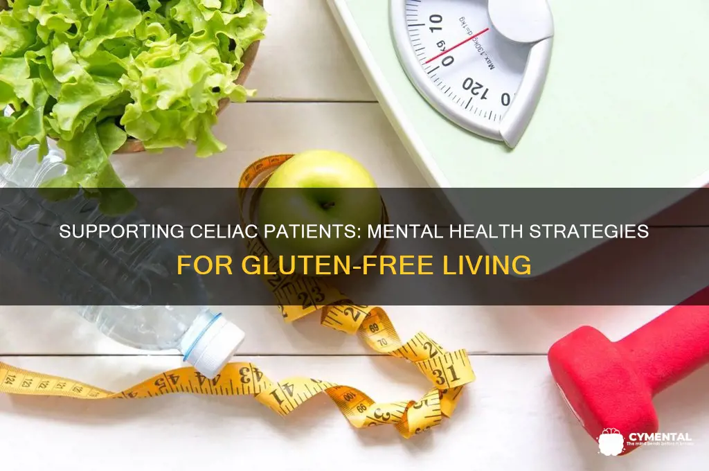 how can mental health professionals help celiac patients