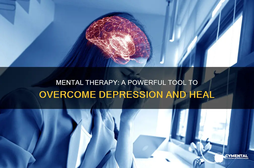 how can mental therapy help with depression