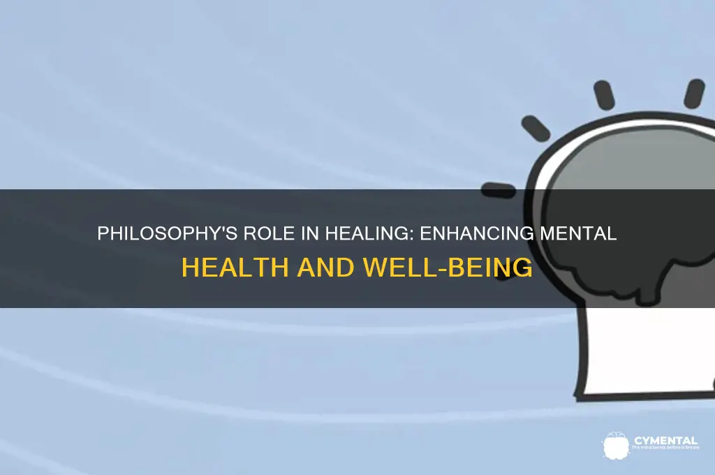 how can philosophy help mental health issues